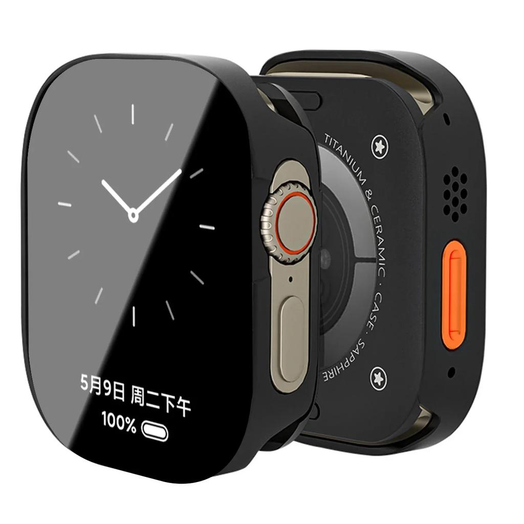 New Full Coverage Waterproof Aluminum Alloy Case for Apple Watch Ultra 2 49mm 46mm 45mm 44mm 42mm Iwatch Series 10 9 8 7 6 SE