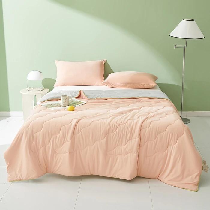 

прохладный шелк арбуз антибактериальное летнее одеяло бытовое двойное одеяло с кондиционером пригодное для машинной стирки летнее одеяло для общежития 150x200cm 1pcs