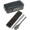 Skater Combi Set Antibacterial Chopsticks Spoon Set Chopsticks 21cm Charcoal Gray CCS45SAAG-A
