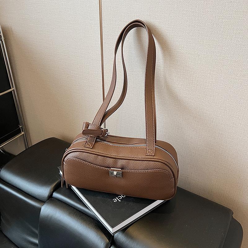 High-end small bag women's summer new versatile messenger bag fashion portable bowling bag