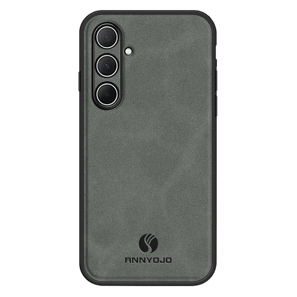 ANNYOJO For Samsung Galaxy A56 5G Case PU Leather+PC+TPU Anti Drop Phone Back Cover