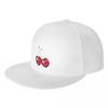 Red Cherry Fruit Realistic Cartoon Baseball Cap Custom Cap Rave Hood Baseball For Unisex Womens