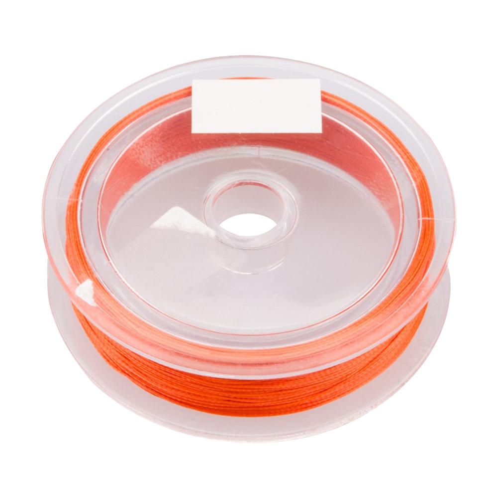 

50м 20/30LB Бэкинг для нахлыстовой ловли форели Полиэстер 8-жильный плетеный бэкинг для нахлыстовой ловли Гладкий Невощеный Рыболовные снасти 20LB оранжевый