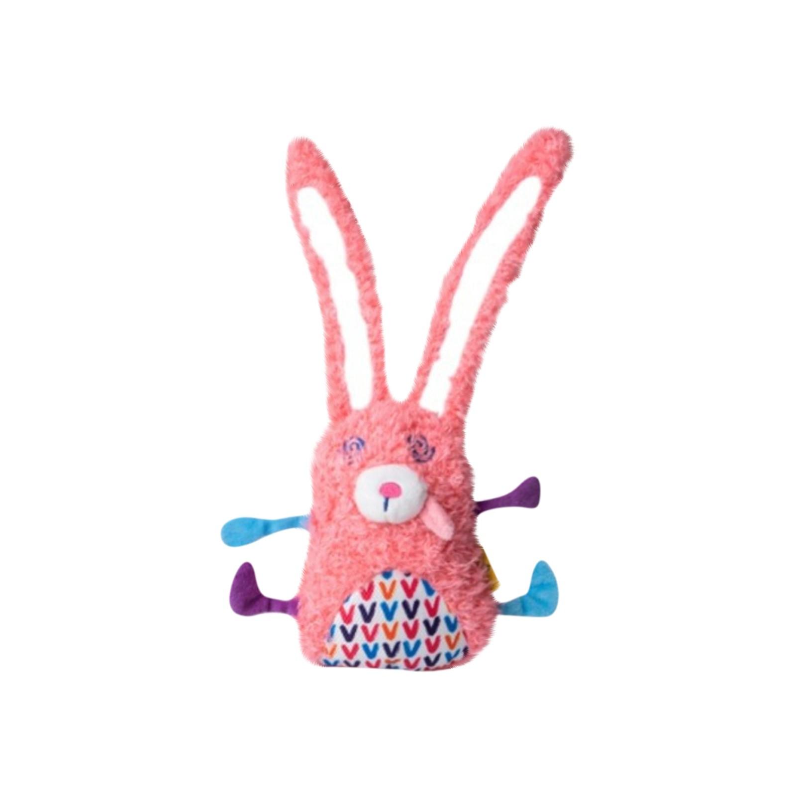 

Dizzy Rabbit Foxs Dog Toy Rattle Paper Molar Plush Sound Puppy Dog