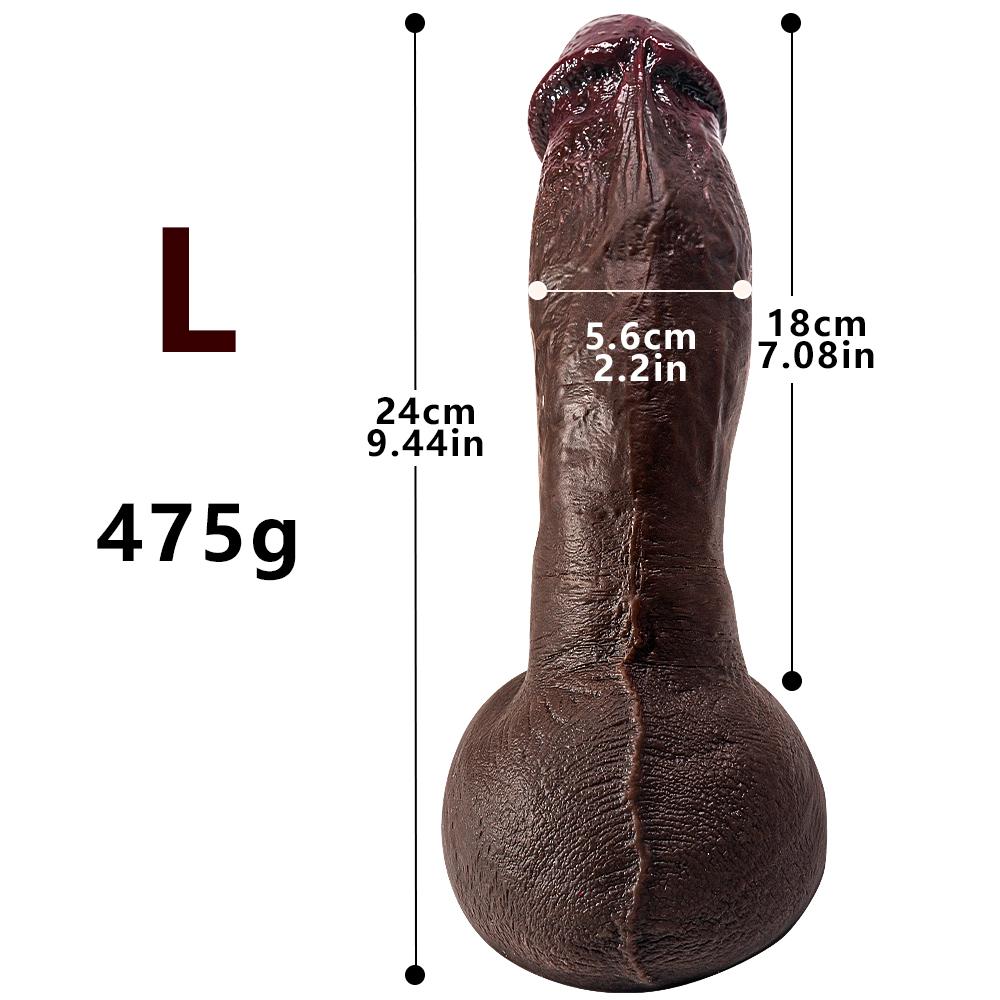 Podwójny płynny silikonowy czarny sztuczny penis makijaż damski masturbator gruby długi penis na wakacje artykuły erotyczne dla dorosłych