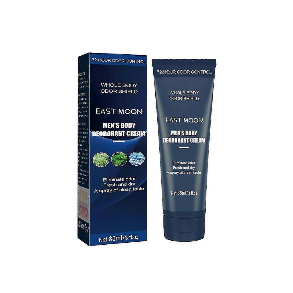 2PCS Mens Body Gentle Deodorant Cream Fresh And Dry For Whole Body Odor Control Skin Safe NEW