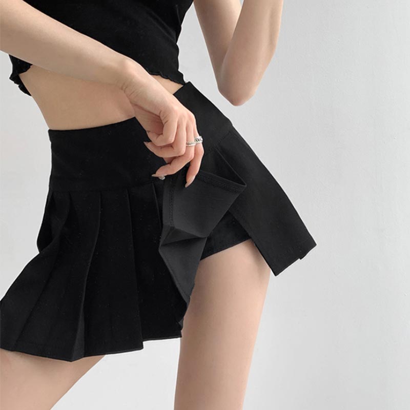 Сексуальная плиссированная мини-юбка для женщин — фото 3