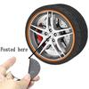 56mm Wheel Center Protector Badge ABS Wheel Center Hub Caps Simple Installation Decorative Sticker