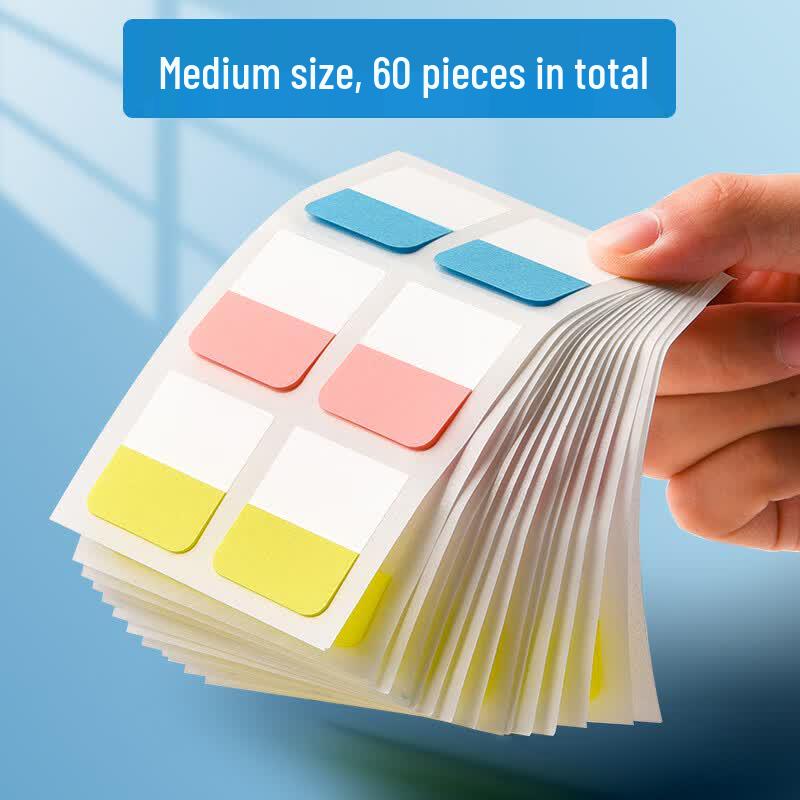 Shu Xing Transparent Repositionable Index Tabs
