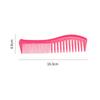 Large Toothed Comb Hairdressing Plastic Wide Toothed Comb Household Anti-static Curly Hair Large Wave Shaped Comb Styling Tools