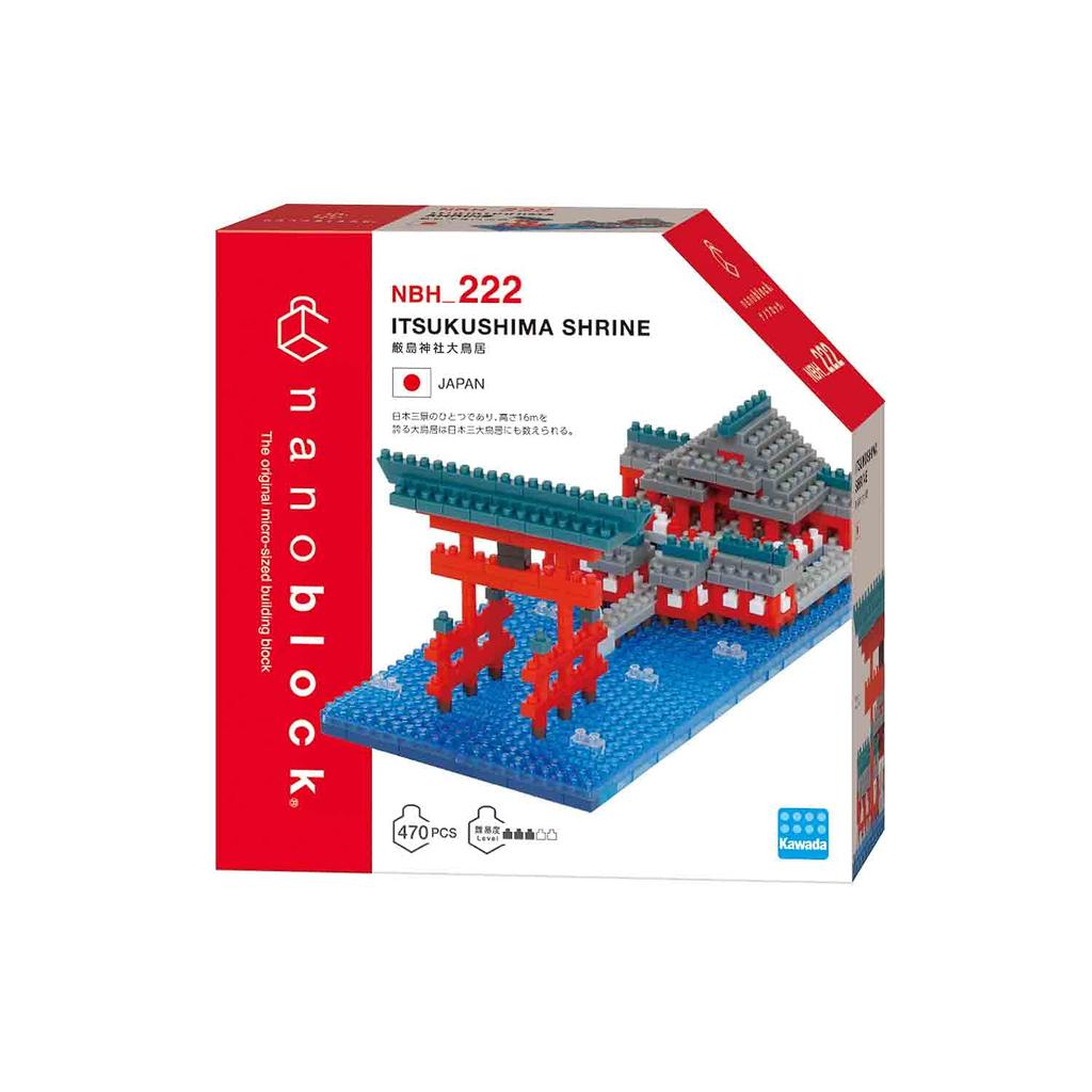 Nanoblock Itsukushima Shrine Torii Gate NBH_222