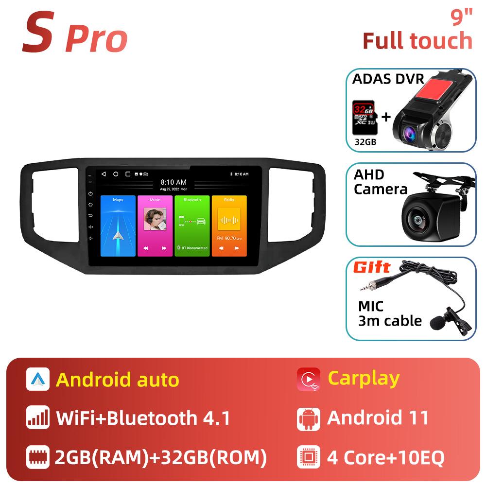 Android Car Radio for VW Volkswagen Amarok 2016 - 2021 2 Din Multimedia Carplay Navigation Autoradio Head Unit Stereo Carplay