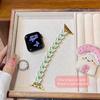 Elasticity Butterfly Diamond Band For iWatch Ultra 10 9 8 42mm 45 46mm 49mm Woman Bracelet Strap For Apple Watch 7 6 5 4 40mm 41