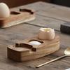 Egg Tray with Egg Cup Holder, Kitchen Gadget for Breakfast Display