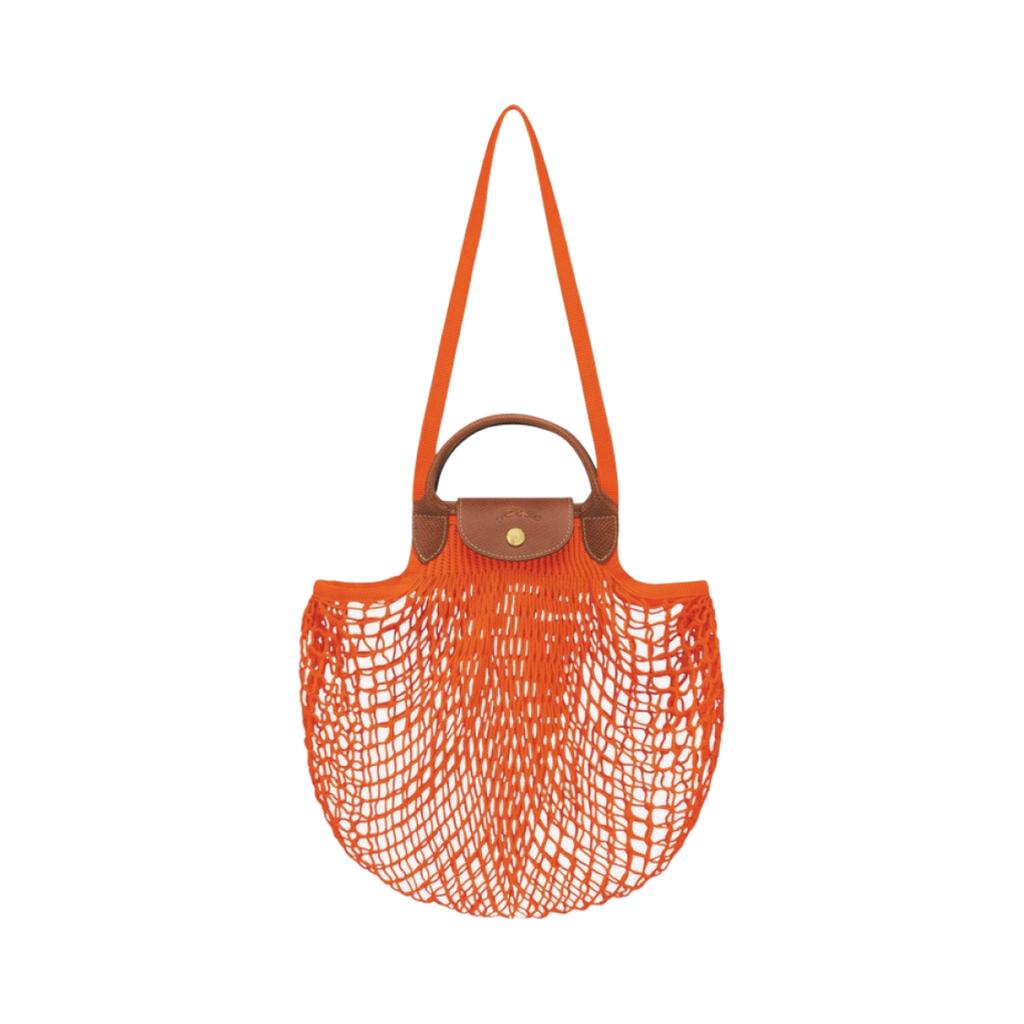 Longchamp Le Pliage Filet 38 Tote Bag Women Shoulder Bag Orange 10121HVH217