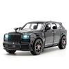 1:36 Scale Wheel Cullinan SUV Diecast Car Metal Model Pull Back Vehicle Alloy Toys Collection With Light & Sound