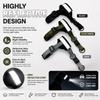 Pet Muzzle Outdoor Restraint Anti Bite Anti Eating Randomly Breathable No Mouth Tightness Night Reflective Adjustable