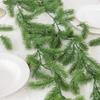 2M Mesh Pine Leaves Artificial Plants Christmas tree decoration Grass vine skewers Outdoor garden Home Wedding Photography props