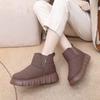 Women's winter cotton boots  new women's shoes for cold weather comfortable and soft sole anti-slip shoes free women's shoes