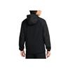 Nike Solid Color Logo Hooded Long Sleeve Jacket Men Jackets Black HJ3751-010