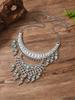 Retro Bohemian Drop Pendant Necklace With Alloy Waterdrop Shape For Fashion Enthusiasts