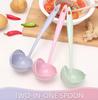 Silicone World Silicone Spoon Mixing Soup Spoons Kitchen Mixing Ladle Cooking Utensils Kitchenware Tool For Stirring And Serving