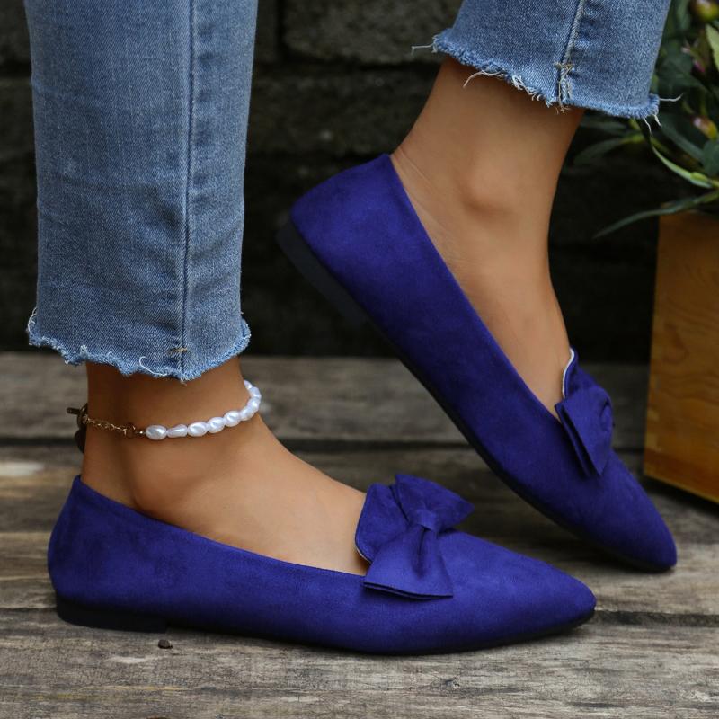 Women Flats 2024 New Spring Autumn Walking Pointed Top Loafers Shoes Shallow Comfortable Lolita Shoes Sneakers Zapatos De Mujer