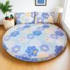 1PC Waterproof Round Cartoon Printed Bed Fitted Sheet with Elastic Single/Queen/King Mattress Cover (without Pillowcase)