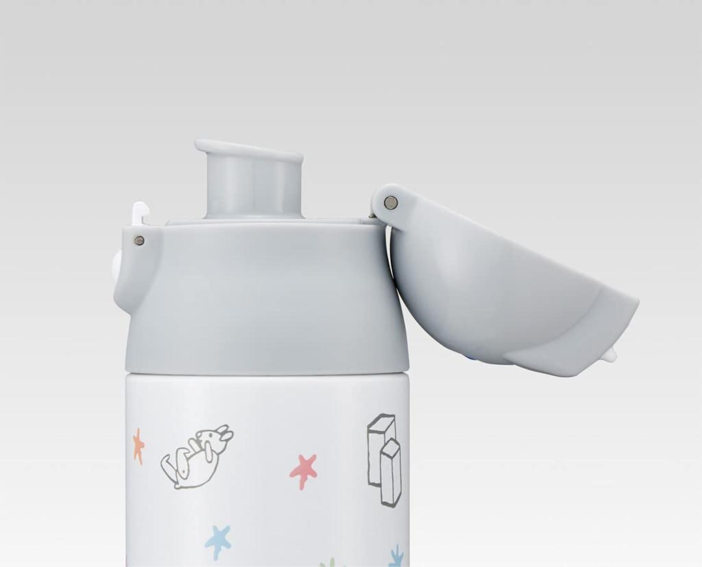 Skater SMIB5-A Insulated Stainless Steel Bottle for Formula Preparation, 500ml, Moomin Star Design