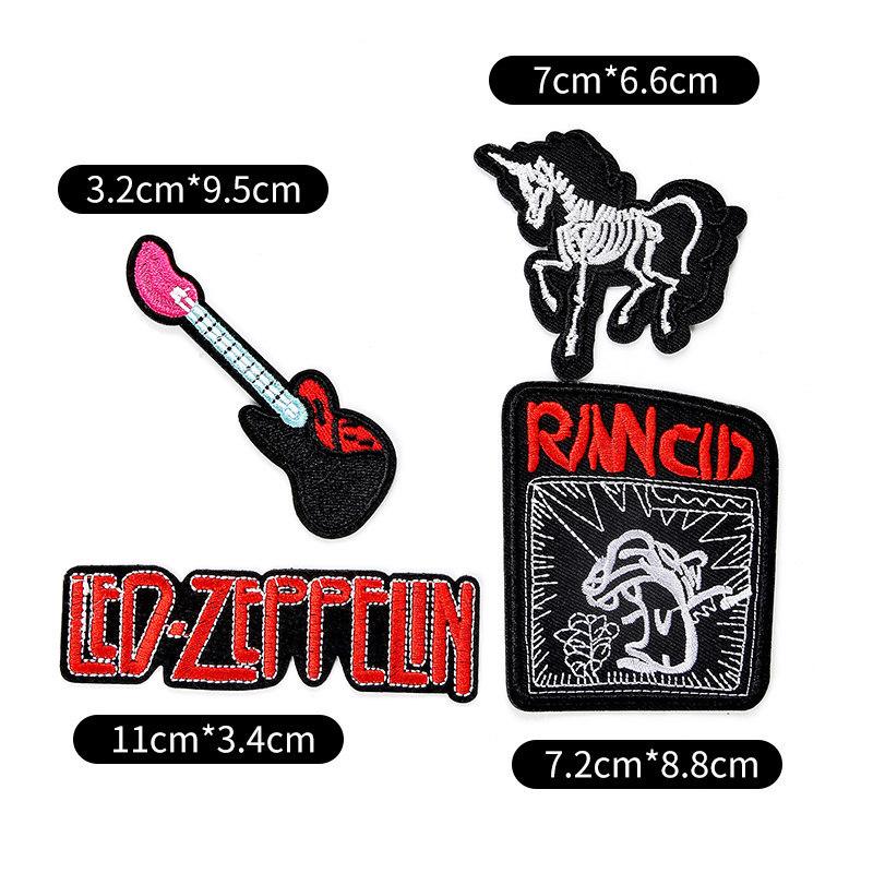 Abzeichen Stoff Aufkleber Kleidung Hosen Patch Aufkleber Daunenjacke Jeans Loch Reparatur Aufkleber Muster Stickerei Aufkleber