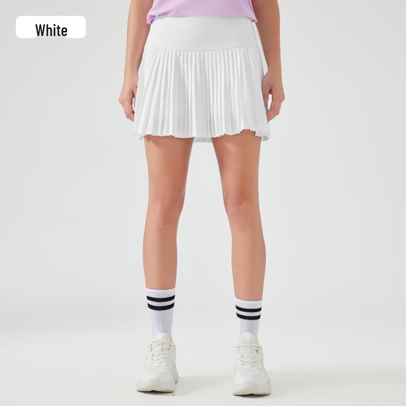 Women s High-Waist Quick-Dry Tennis Skirt with Shorts
