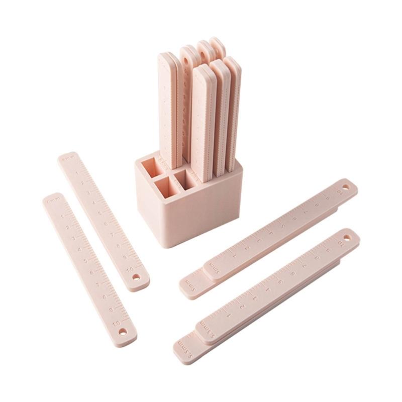 

Plastic Clay Thickness Gauge For Exact Measuring Jewelry Making And Crafts Accurate 15cm Measuring Ruler 1