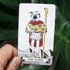 10,3*6 cm Secret Mirror Tarot Deck 78 Pcs Rider Tarot Karten mit Rot Vergoldeten Kanten Reiseführer