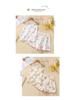 Girls' Summer Pajama Set: All-Cotton Tank Top & Short Skirt with Suspenders - Sweat-Absorbent Baby Homewear for Air Conditioning Comfort