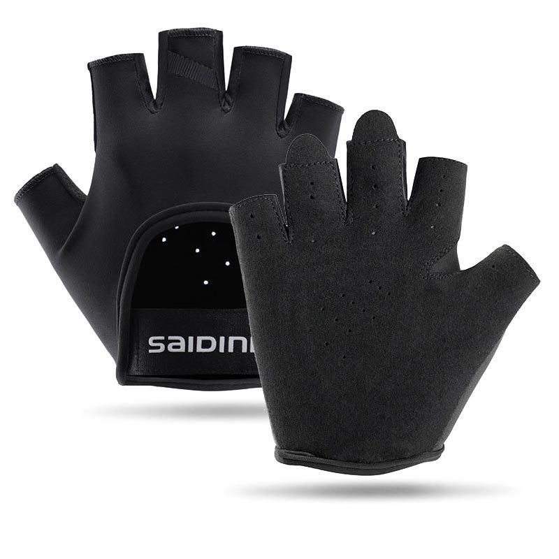 Sports cycling gloves women's half finger non-slip wear-resistant yoga outdoor running breathable fitness gloves
