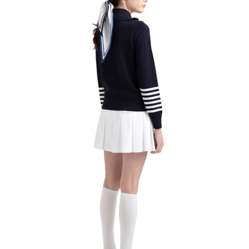 Aven Hampton Yacht Sailor Scarf Navy