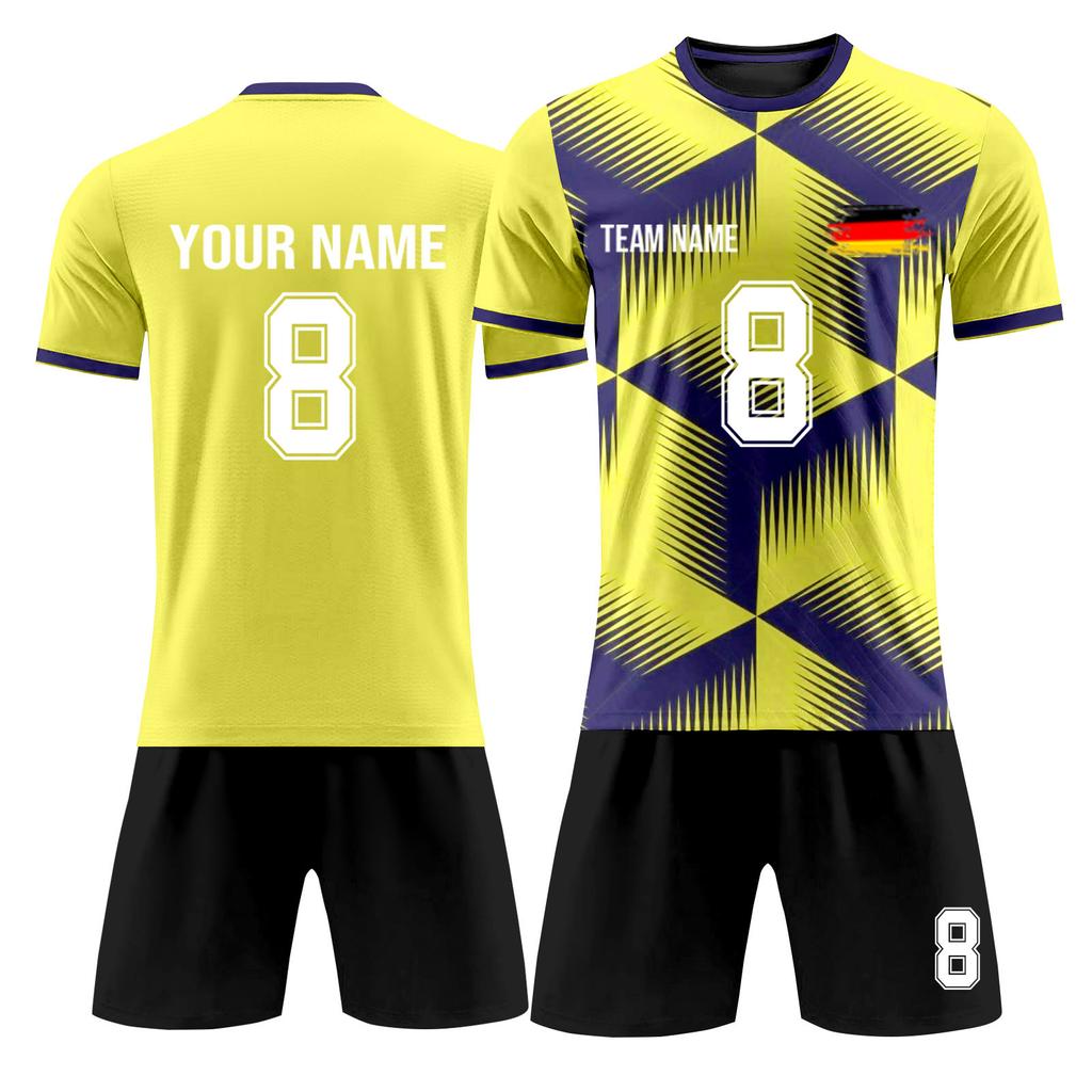 Set personalizat din două piese de fotbal pentru adulți și copii