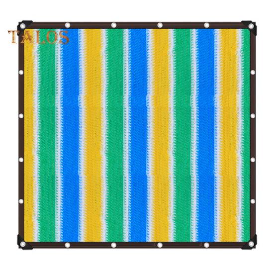 Sunshade Net Reusable Mesh Shade Cloth Tarp Tear-resistant Sunshade Mesh with Reinforced Grommets for Garden Greenhouse Patio Outdoor Sun Protection