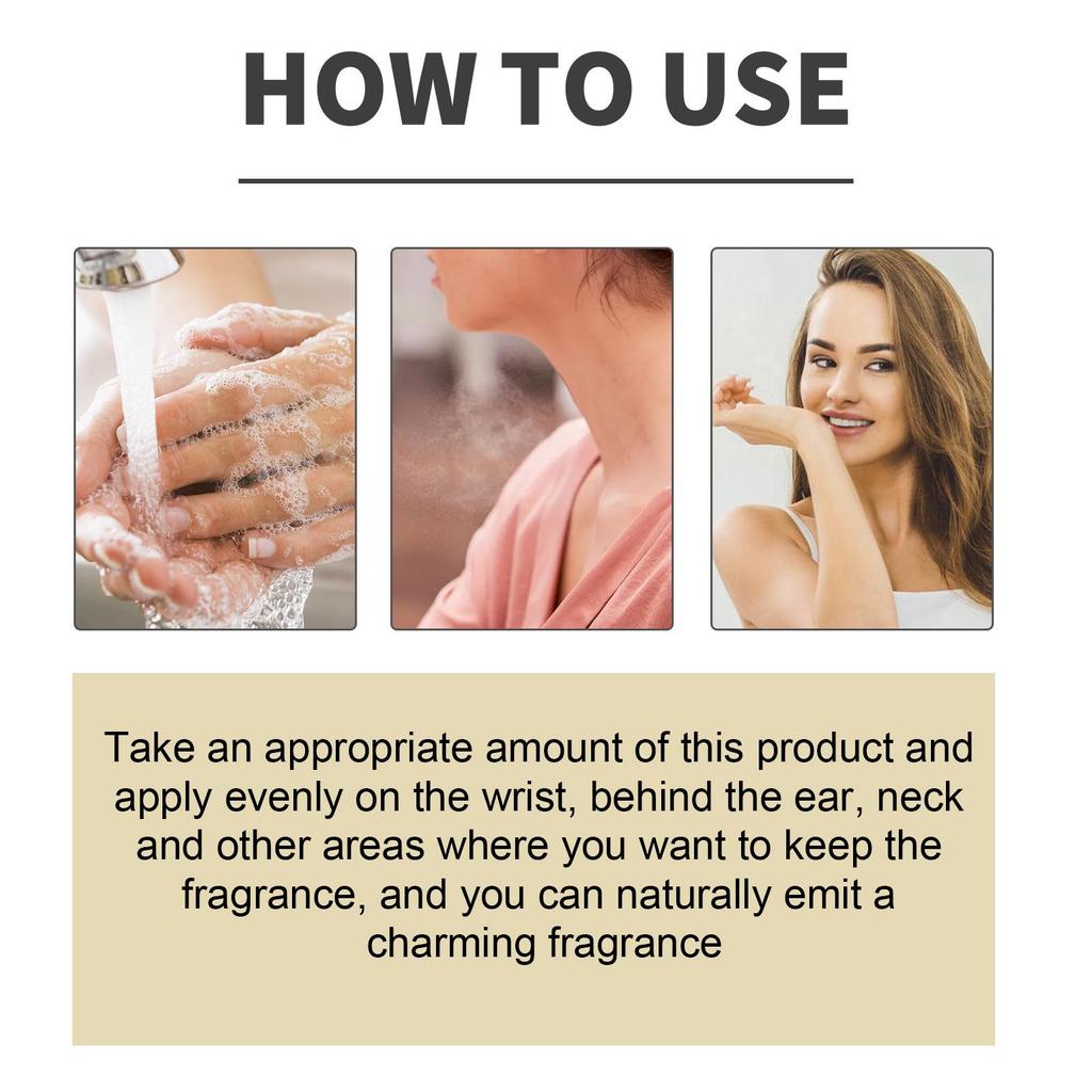 OUHOE Charmantes Parfüm Natürlicher, frischer Nischenduft, lang anhaltender Duft, tragbares Paar-Dating-Atmosphäre-Parfüm