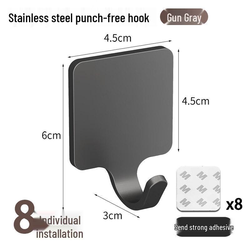 LIEI 304 Stainless Steel Adhesive Hook