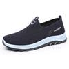 Sapatos Casuais Esportivos Masculinos para Exterior, Corrida, Caminhada, Cor Sólida, Malha Tricotada, para Primavera e Verão