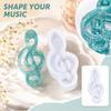 Silicone for Resin Casting - Musical Note Shape, Epoxy Resin for DIY Jewelry Making