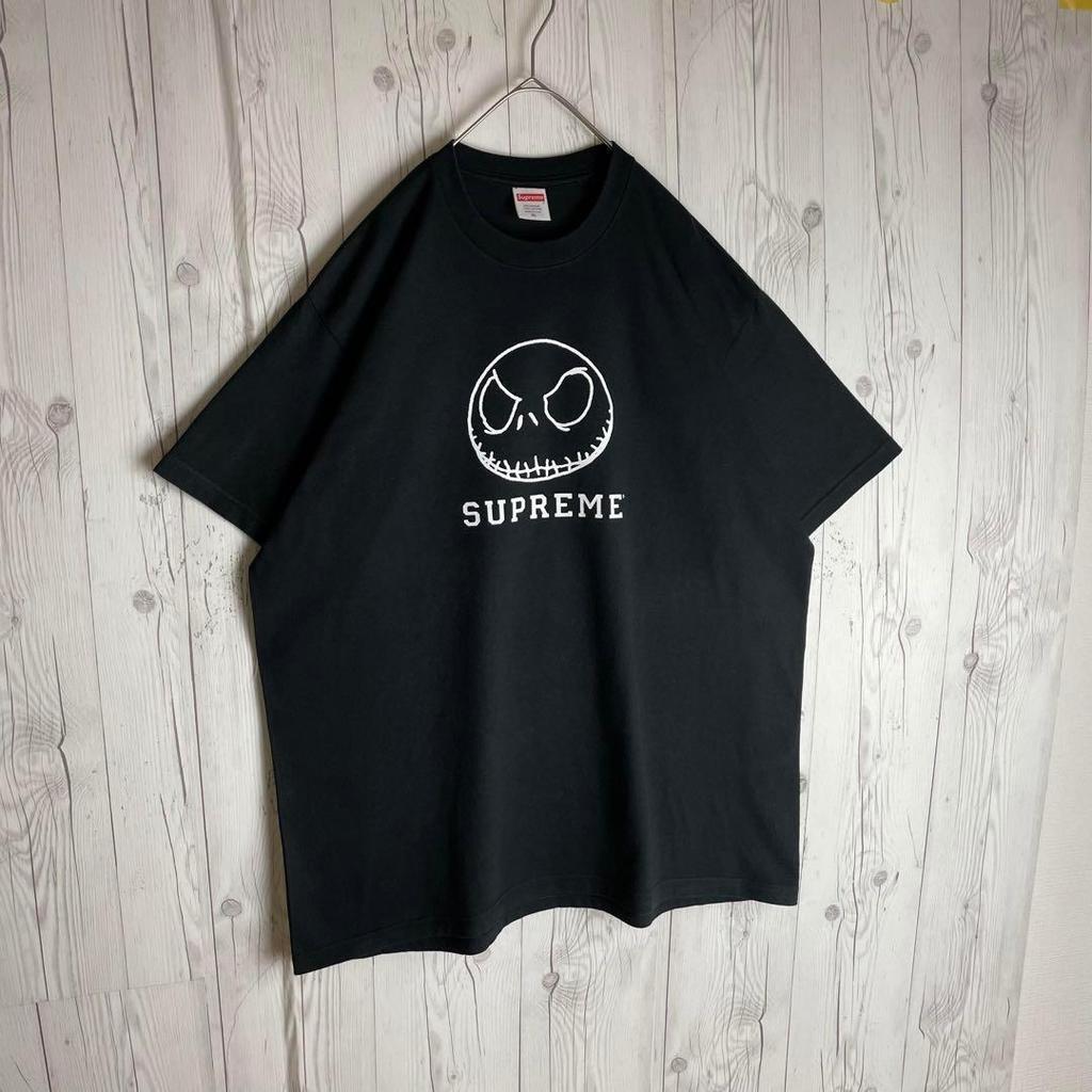 [USED] BTS Jungkook wears Supreme Nightmare logo t-shirt in black