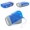 3 LEDs Hand Pressing Flashlight Traveling Torch Light Manual Generator Lamp Gift