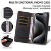 Leather RFID Protect Cover For Google Pixel 8 9 10 Pro XL 8A 9A Stand Flip Phone Wallet Case With Card Holder