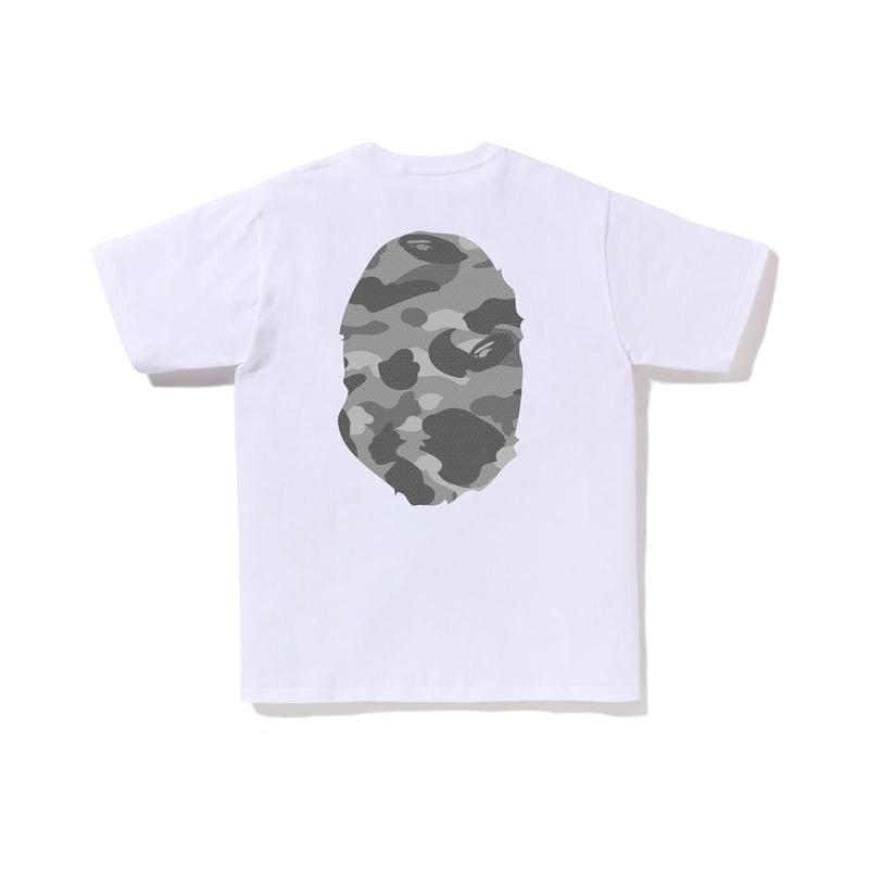 Bape Honeycomb Camo Big Ape Head Tee 0ZXTEM110041K