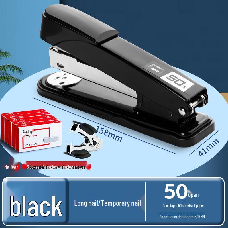 Universal Heavy-Duty Stapler - Labor-Saving, Thickened Design for All Sizes (Large, Medium, Small)