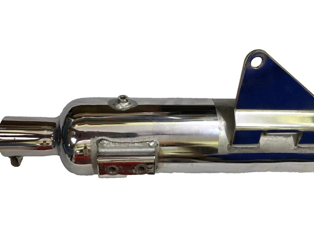 Genuine Silencer / Exhaust Chrome Fit For Royal Enfield Classic 500 CC EFI 5911
