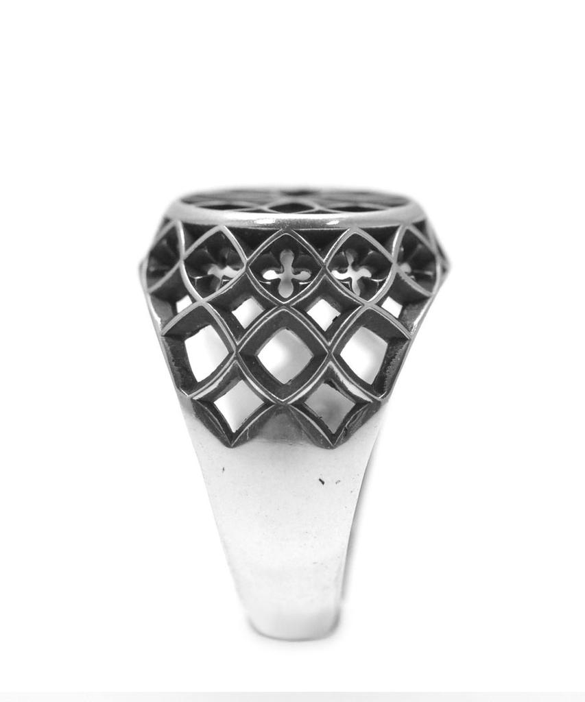 Vivus Ventana Sealing Antique Silver Ring