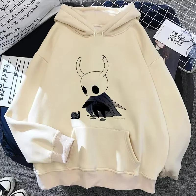 

Hollow Knight Hoodies Men Korea Ulzzang Grunge Y2k Aesthetic Female Autumn and Winter Pullover Hoodies Graphic Streetwear 6XL